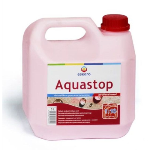 Зміцнюючий ґрунт-концентрат Eskaro Aquastop Professional 3л