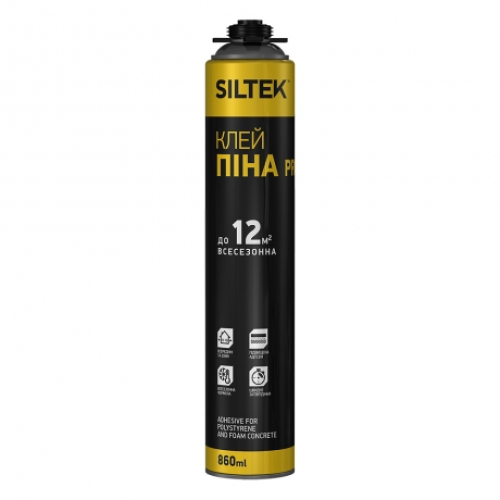 Монтажна клей-піна PRO SILTEK 860ml