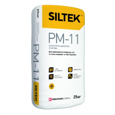 Штукатурка цементна стартова SILTEK PM-11